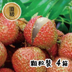 【荔枝產銷班】產銷履歷頂級玉荷包(顆粒裝) 5台斤 x 4箱/組 
