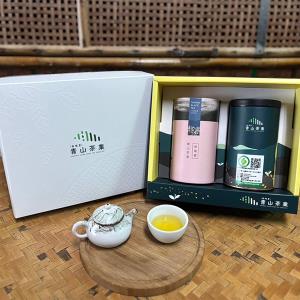【休農區‧民生青山茶業】青山茶業茶葉禮盒組-八功夫紅茶+烏龍冬茶(春茶)